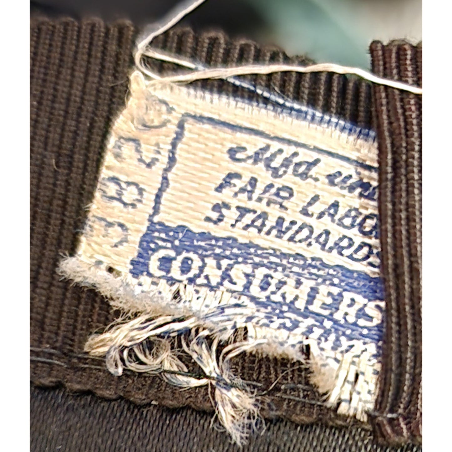 Vintage Open Hat 1930s Black Satin Open Crown Ring Hat Huge Front Rosette Art Deco 21 in.