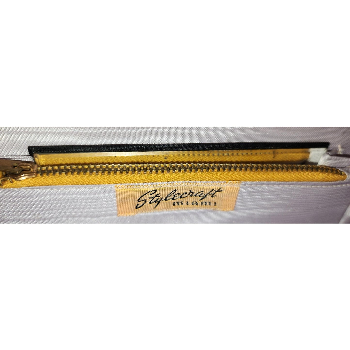 Vintage Clutch Purse 1950s Dark Purple Suede Clutch Purse Stylecraft of Miami Mid Century