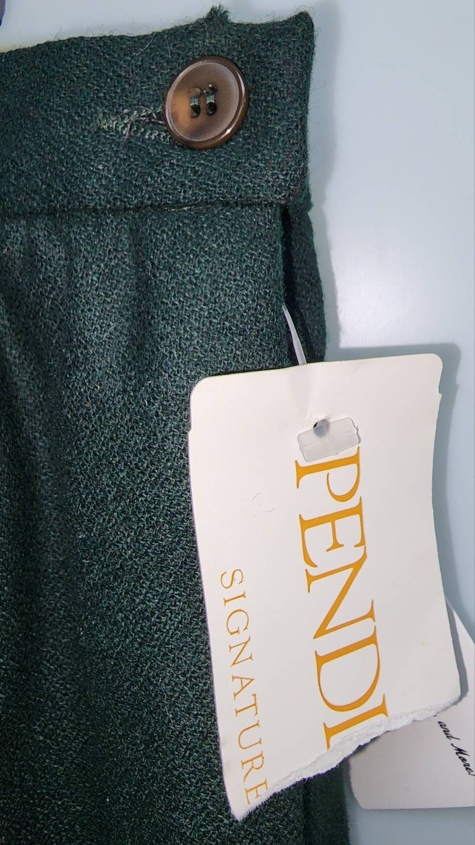 Unworn Vintage Skirt 1980s 90s Pendleton Plus Size Dark Green Wool Pencil Skirt Straight Skirt NWT Rockabilly Pinup XL